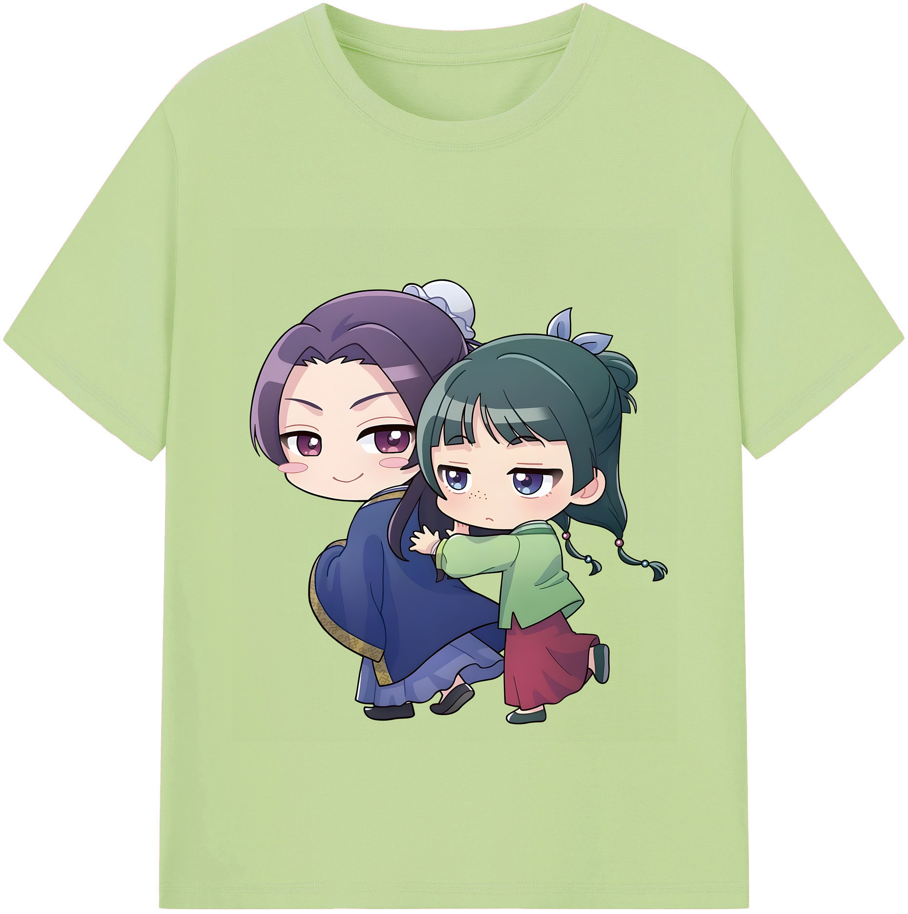 （画像用） 薬屋のひとりごと The Apothecary Diaries 綿100％半袖Tシャツ（フロントプリント）